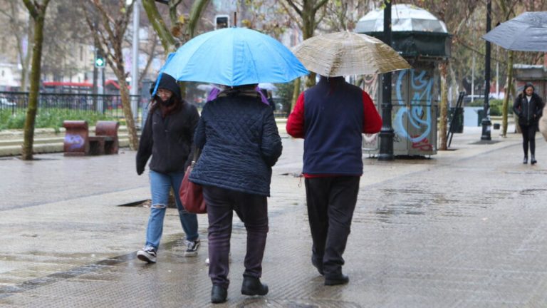 Santiago lluvia