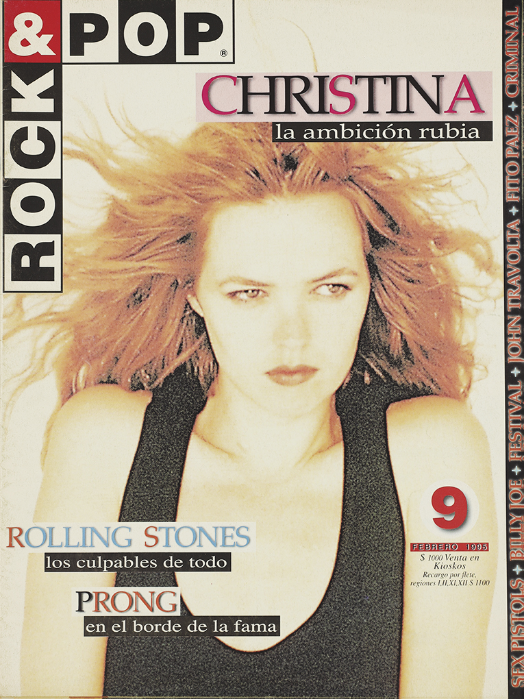 portada revista rock and pop chile christina rosenvinge 1995