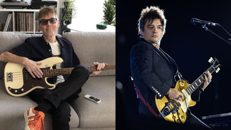 Andy Rourke con Los Bunkers carrete