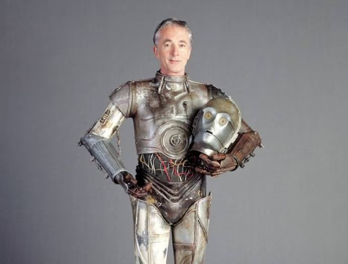 Anthony Daniels como C3PO en Star Wars