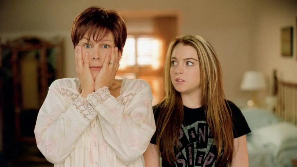 Lindsay Lohan Jamie Curtis