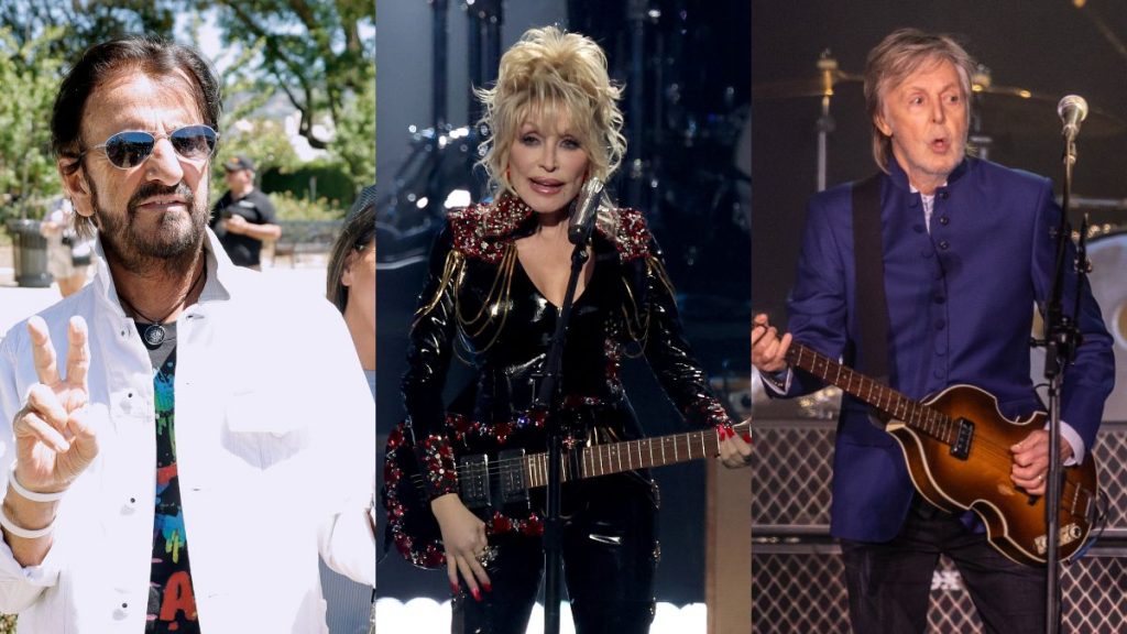 Dolly Parton Paul McCartney Ringo Starr en su nuevo disco