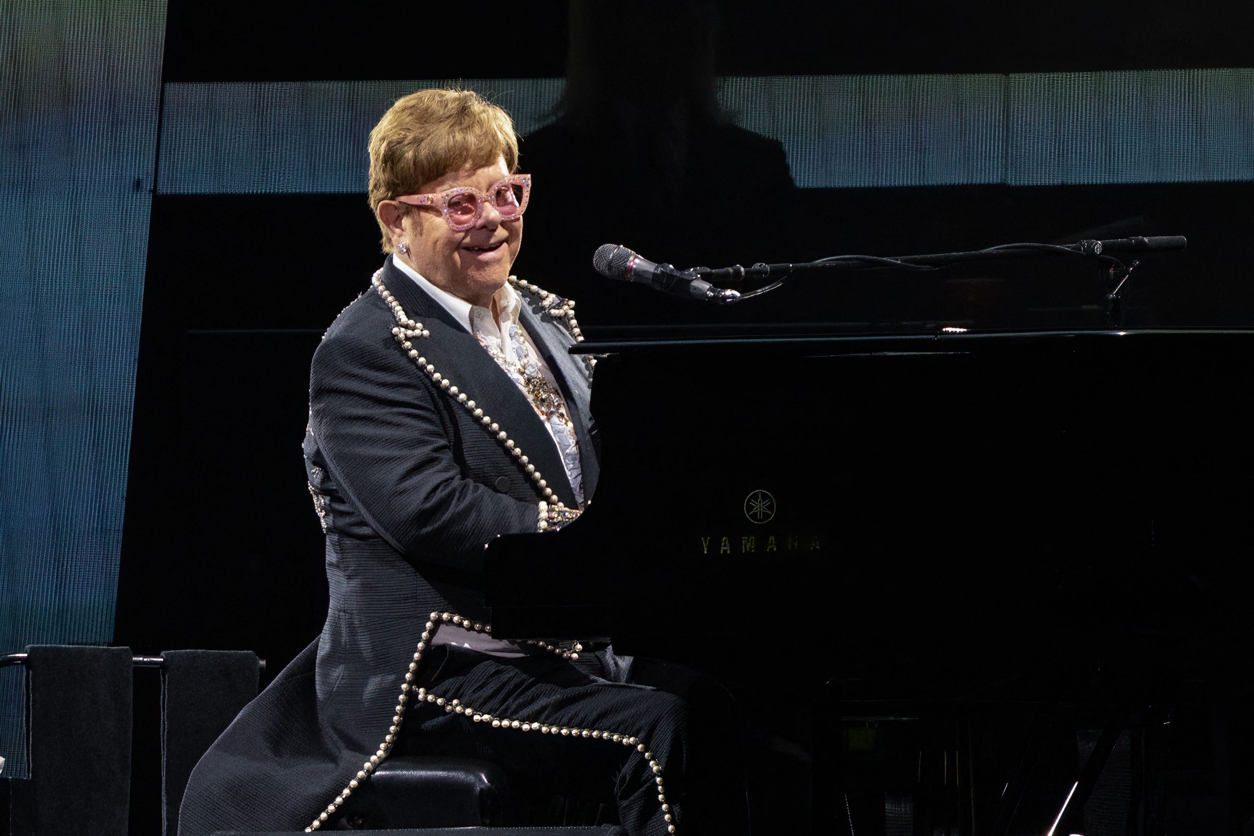 Elton John en Texas, en su gira de despedida. (Foto: SUZANNE CORDEIRO/AFP via Getty Images)