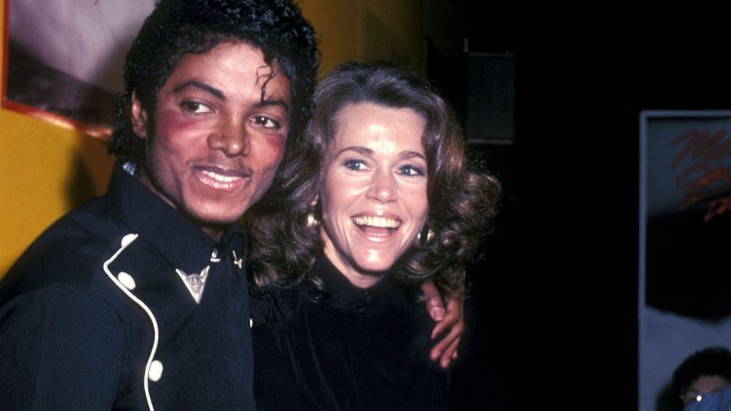 Jane Fonda Michael Jackson