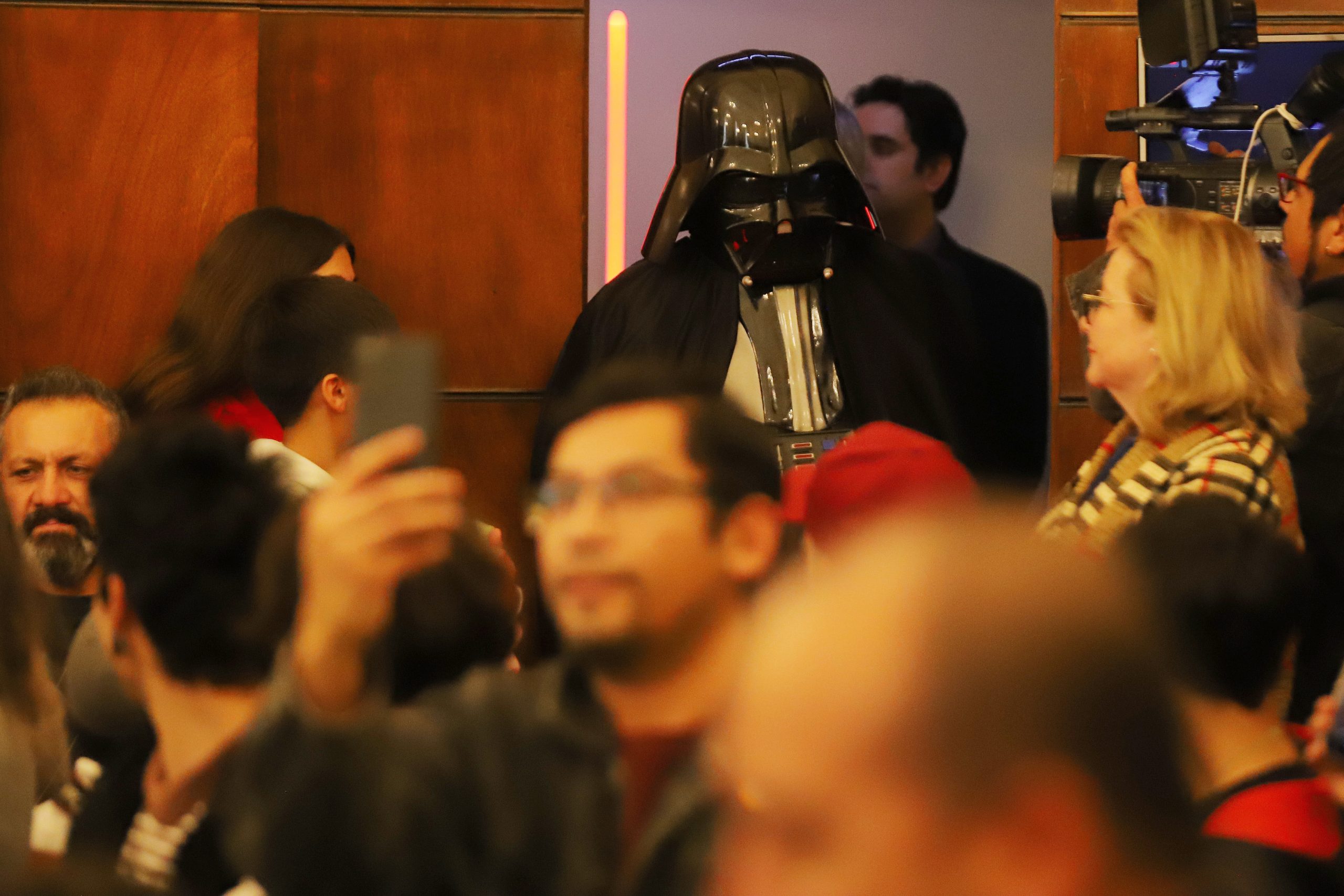 Juicio Oral a Darth Vader. FOTO: MANUEL LEMA OLGUIN/AGENCIAUNO