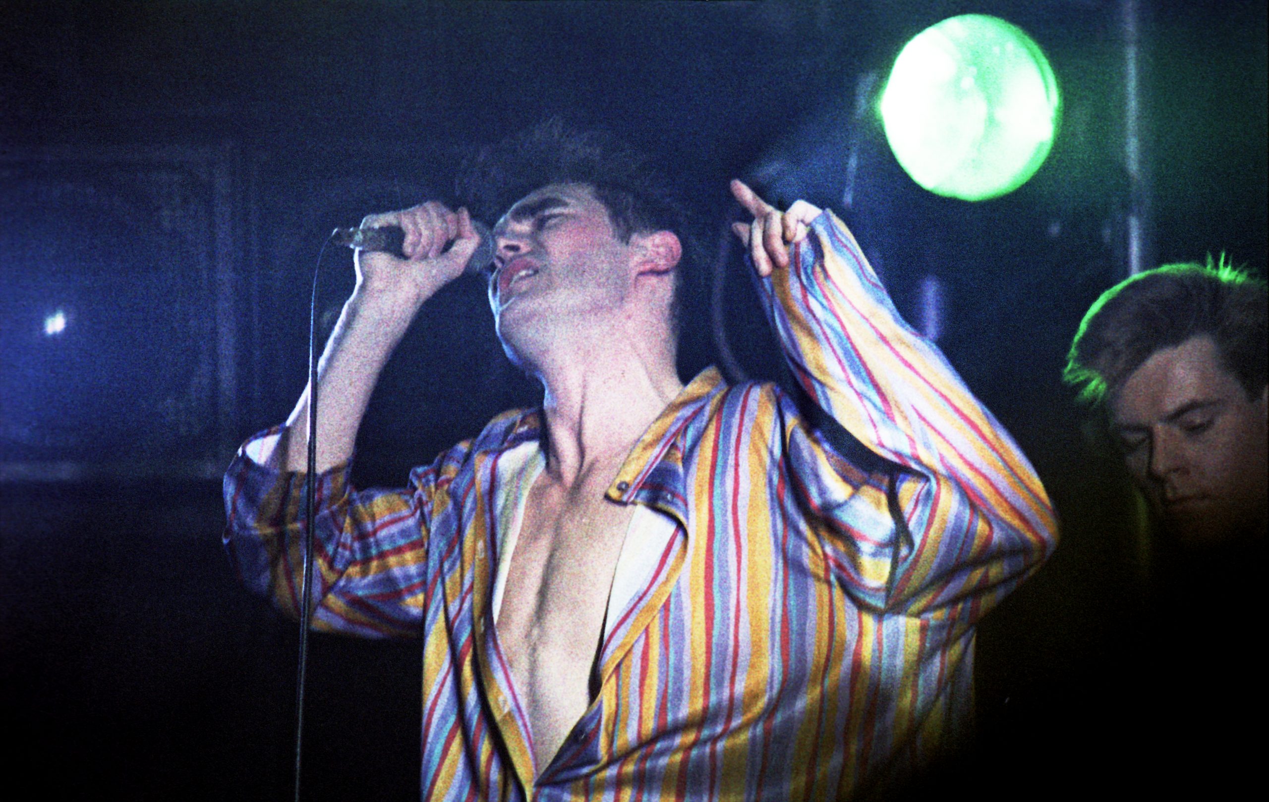 Morrissey con The Smiths en 1984. Foto: Getty Images.  