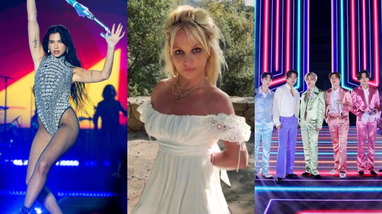 Nuevo disco regreso Britney Spears BTS Dua Lipa