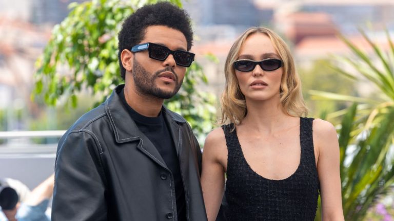 The Weeknd y Lily-Rose Depp GettyImages-1492637117 the Idol HBO