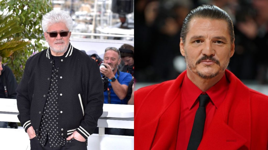 Pedro Almodóvar cuerpo Pedro Pascal