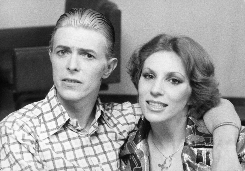 David y Angie Bowie
