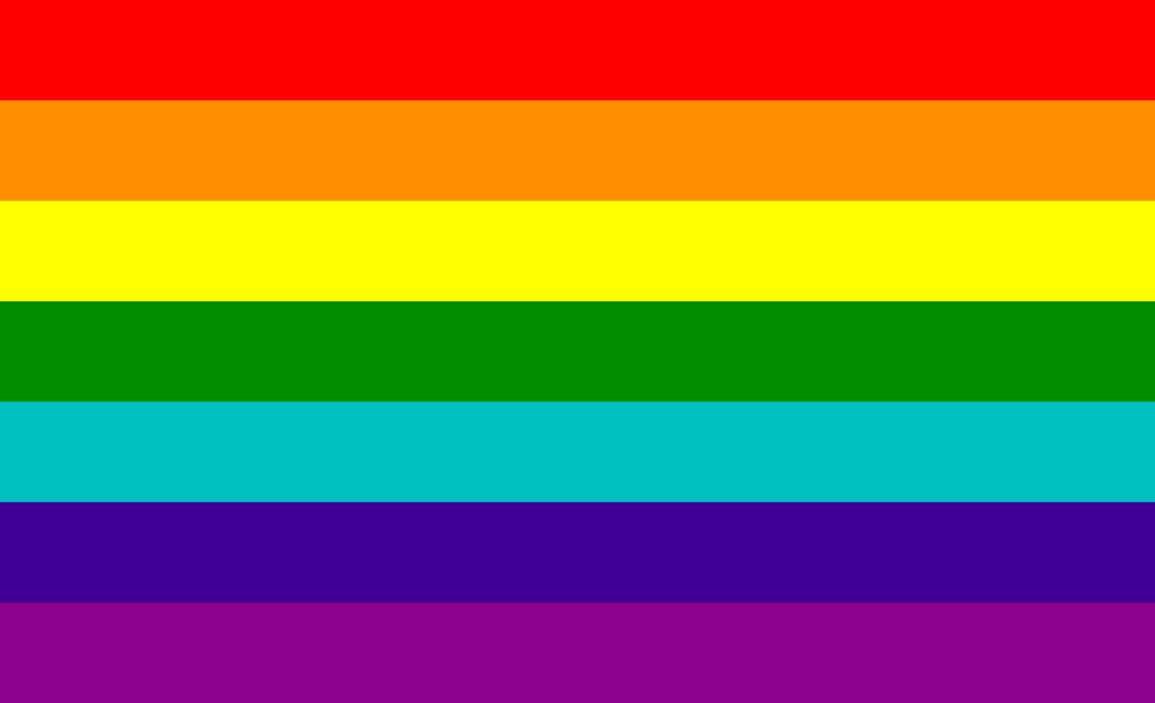 Diseño de 7 colores de Gilbert Baker