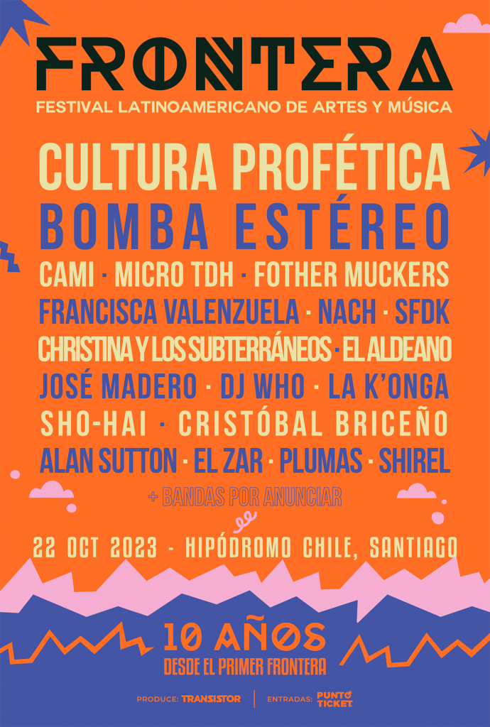 Festival Frontera regresa con Francisca Valenzuela y Christina y Los