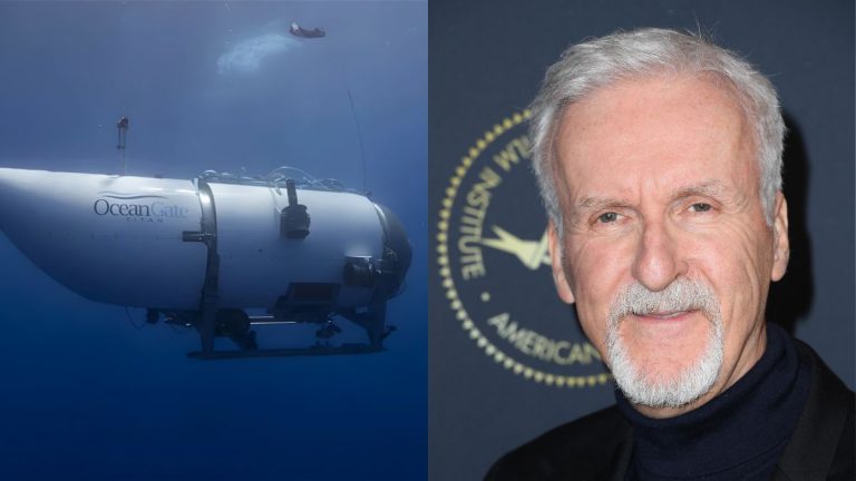 James Cameron submarino titanic