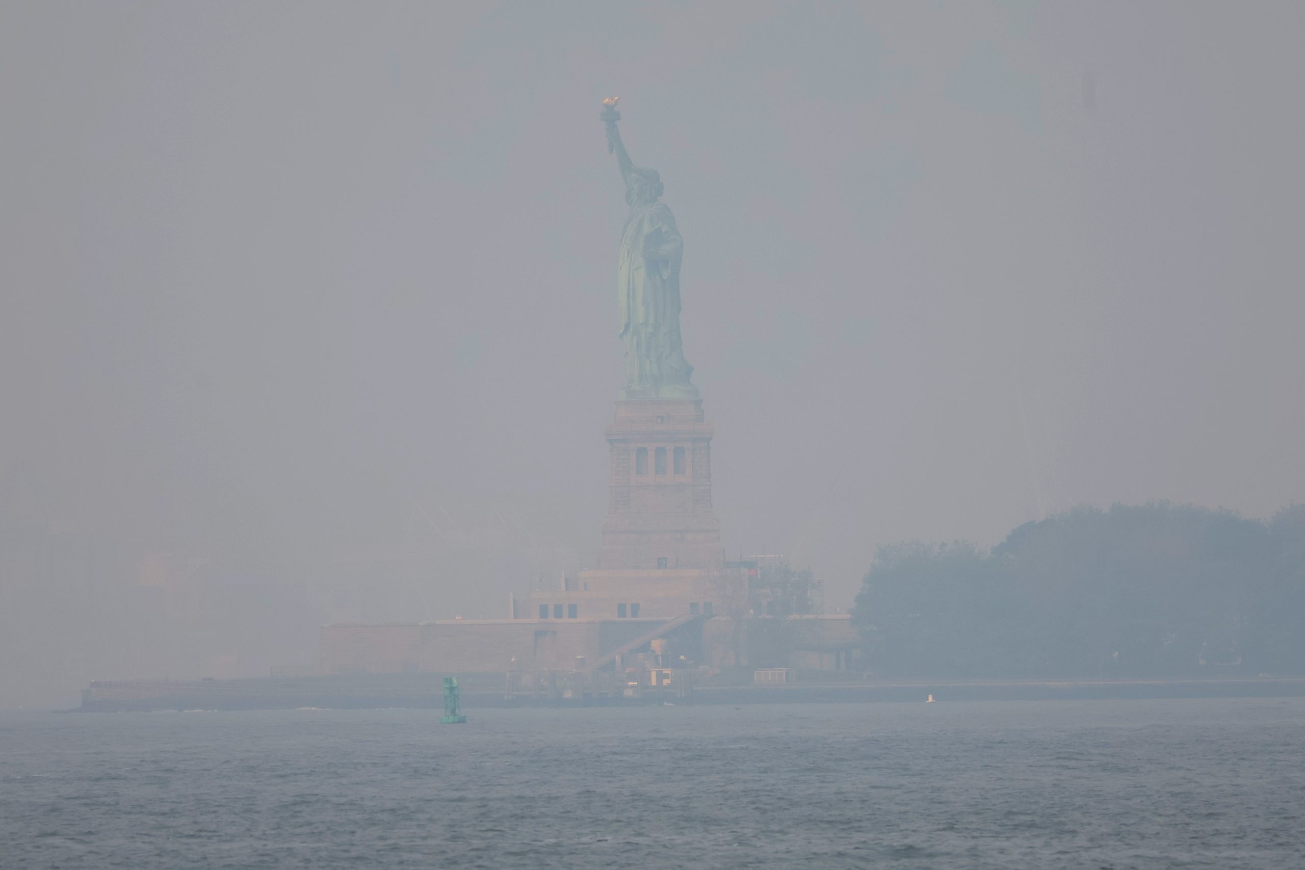 Nueva York incendios Canadá