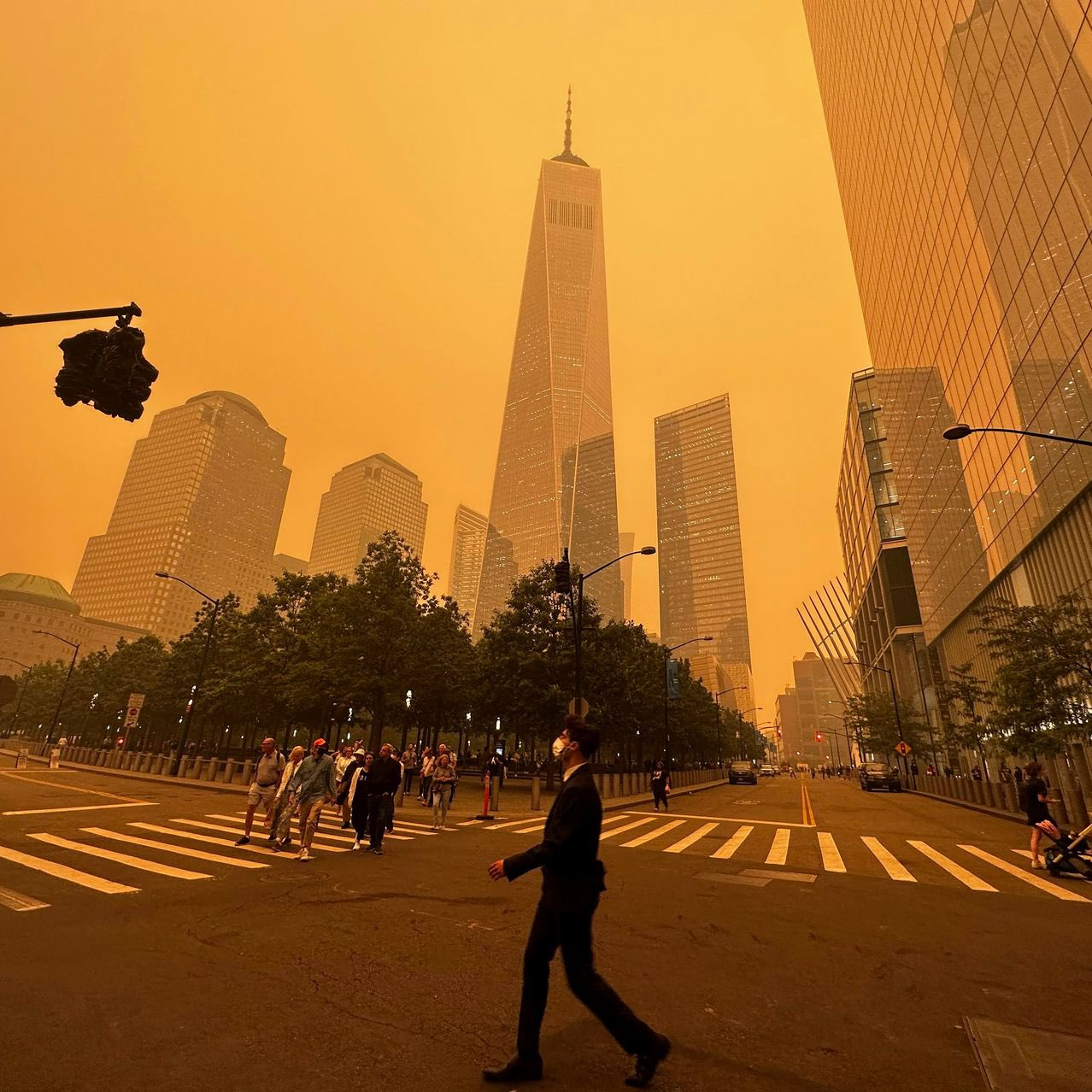 Nueva York incendios Canadá