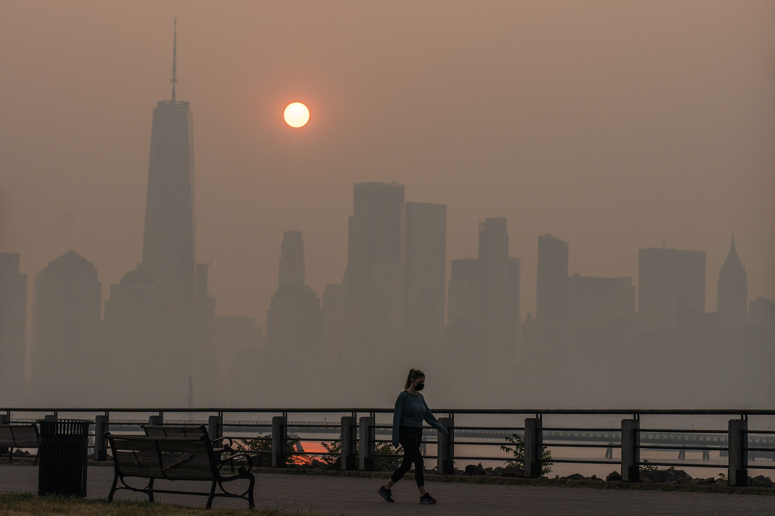 Nueva York incendios Canadá