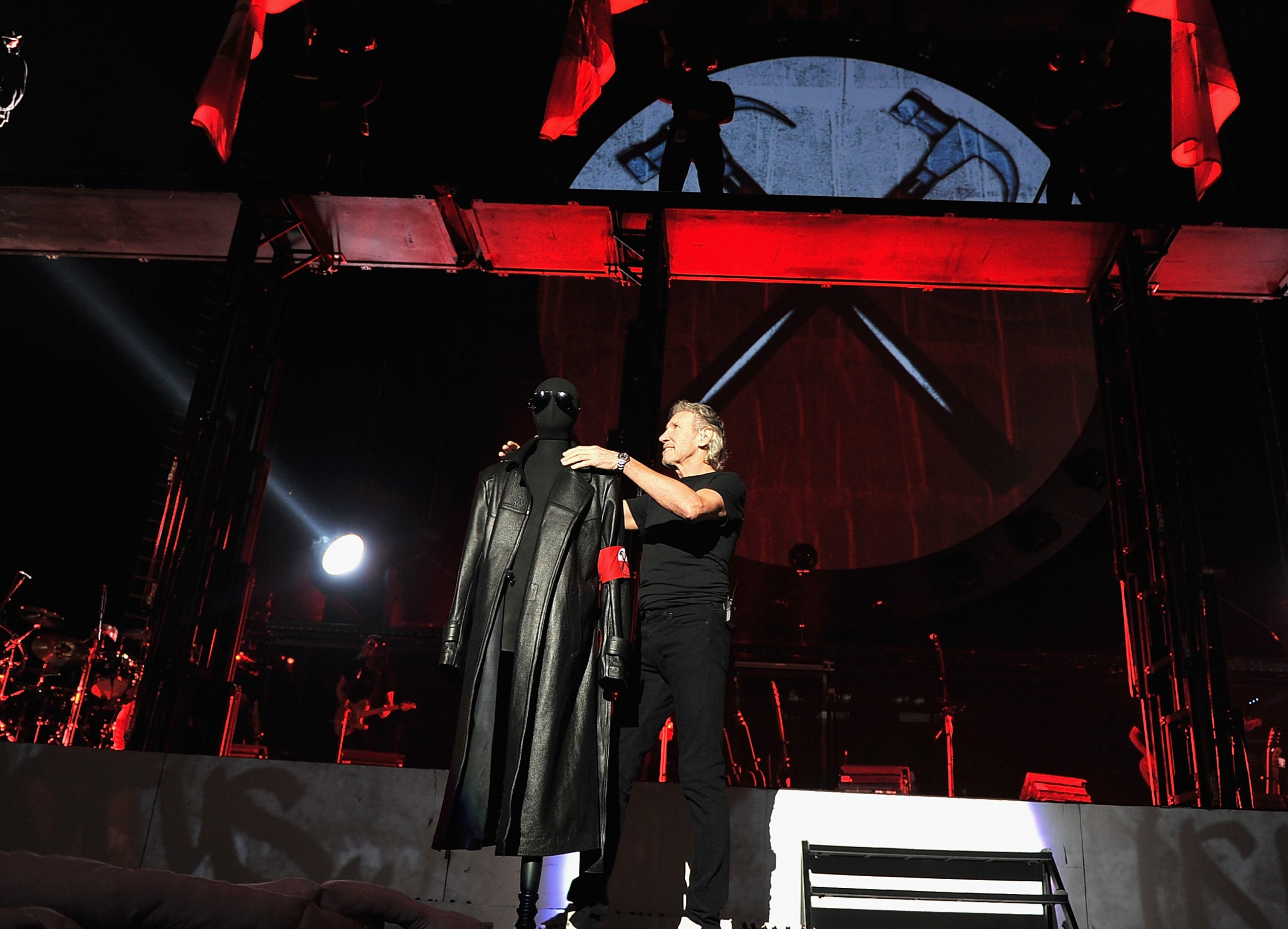 Roger Waters presentando The Wall en 2010. Foto: GettyImages