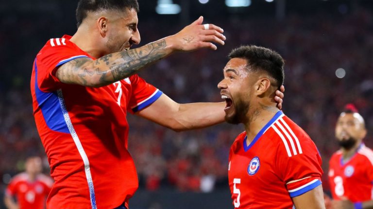 Selección de Chile amistoso contra Cuba