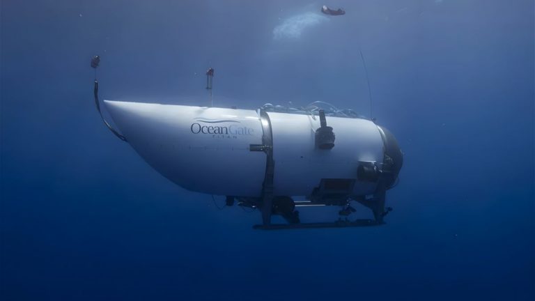 Sumergible titan oxígeno titanic submarino