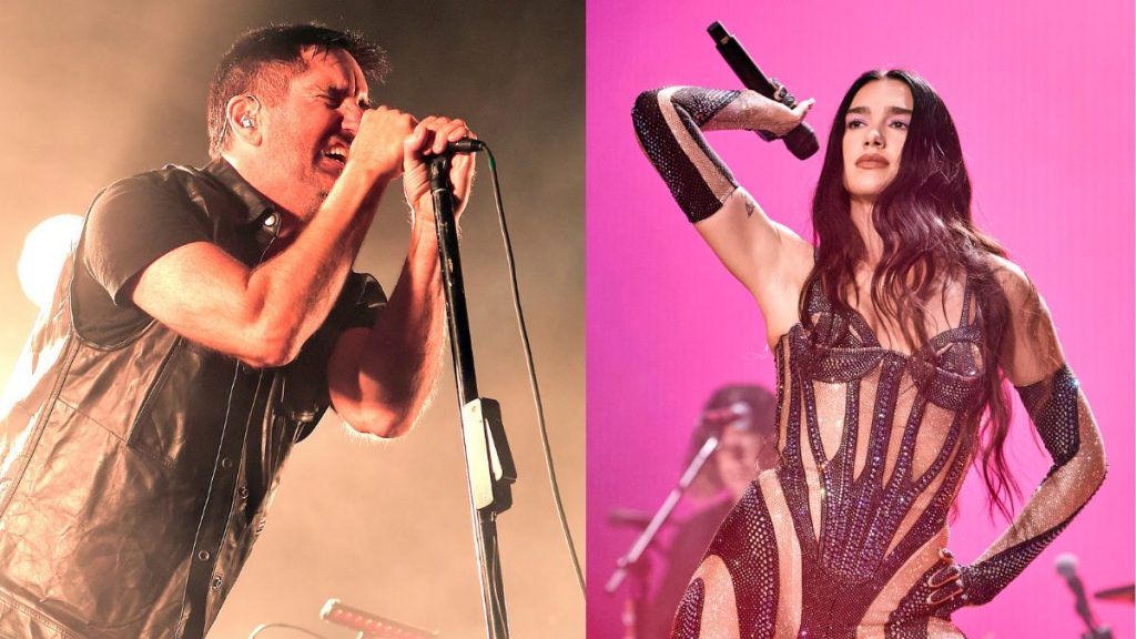 Trent Reznor Dua Lipa