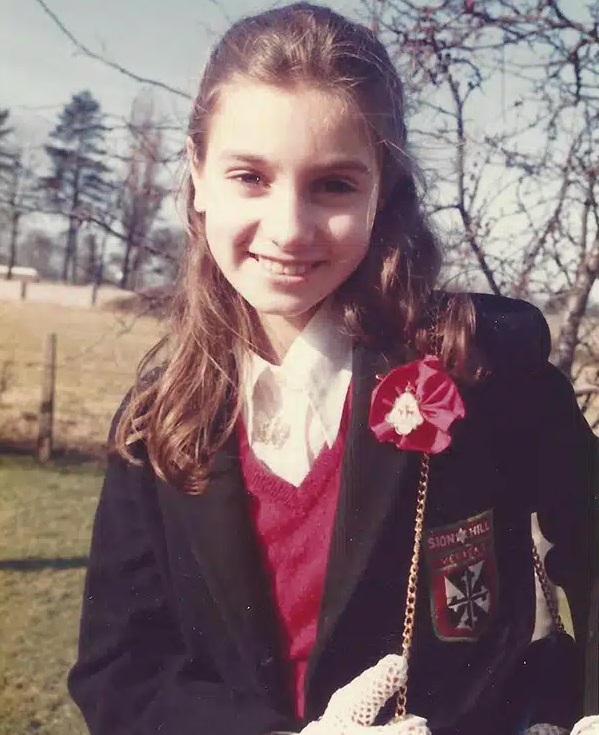 Sinead O'Connor en el colegio