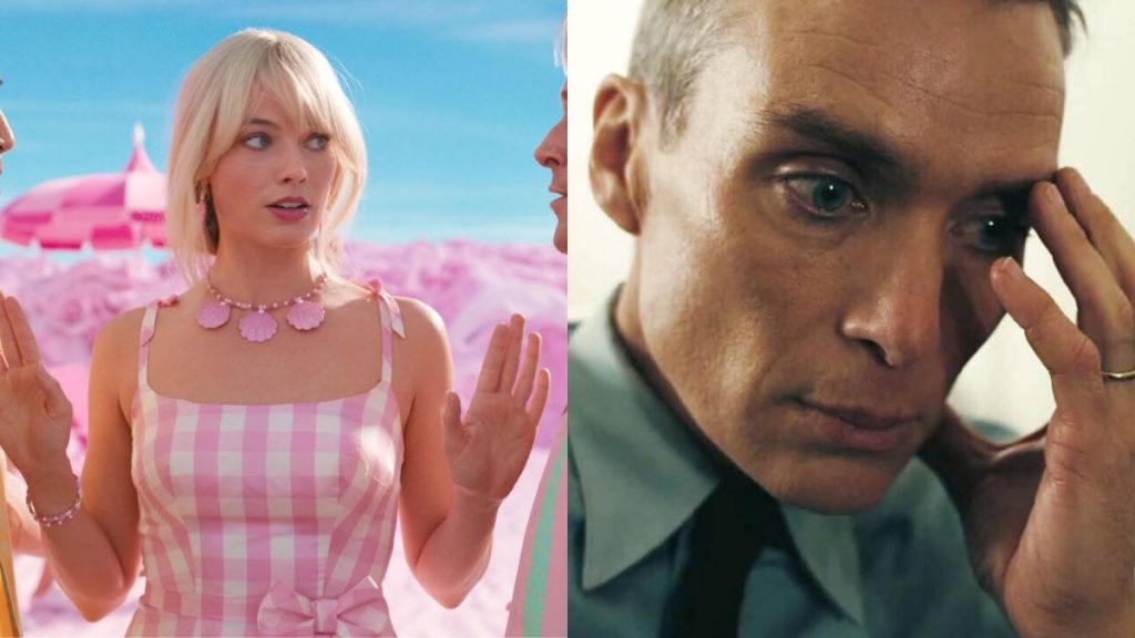 Película Barbie Oppenheimer