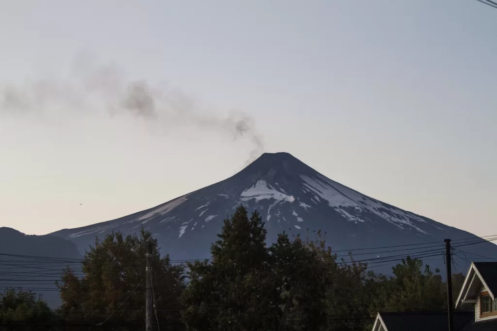 Volcán Villarrica alerta