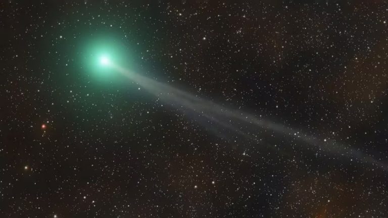 Cometa verde Nishimura Chile