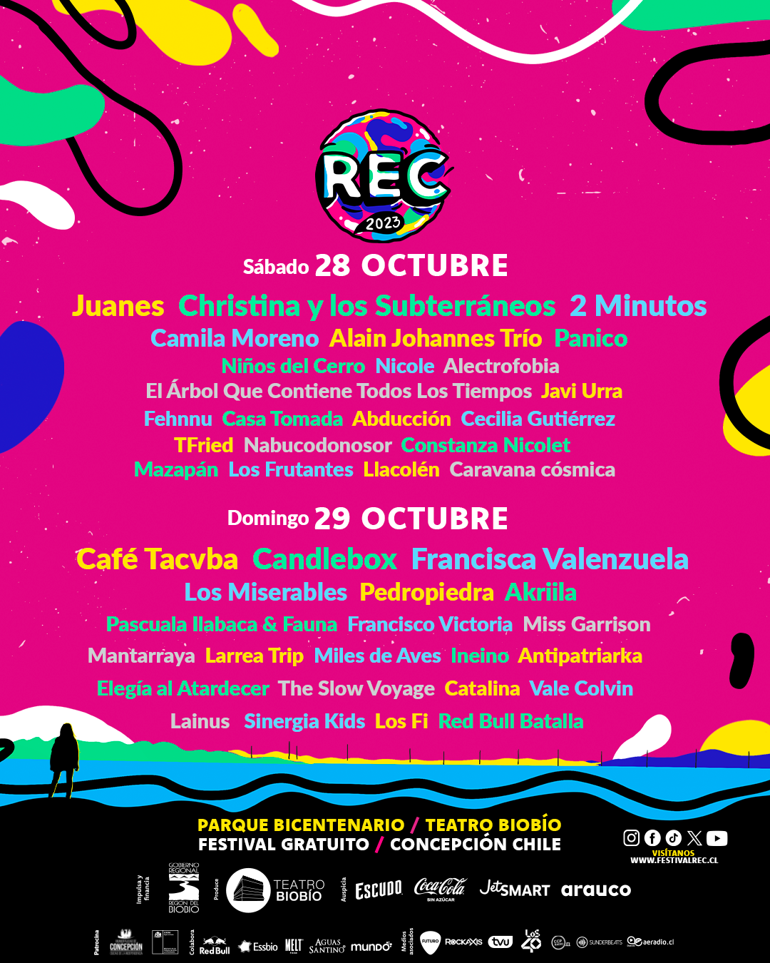 Lineup Festival REC 2023