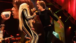 Mick Jagger y Lady Gaga