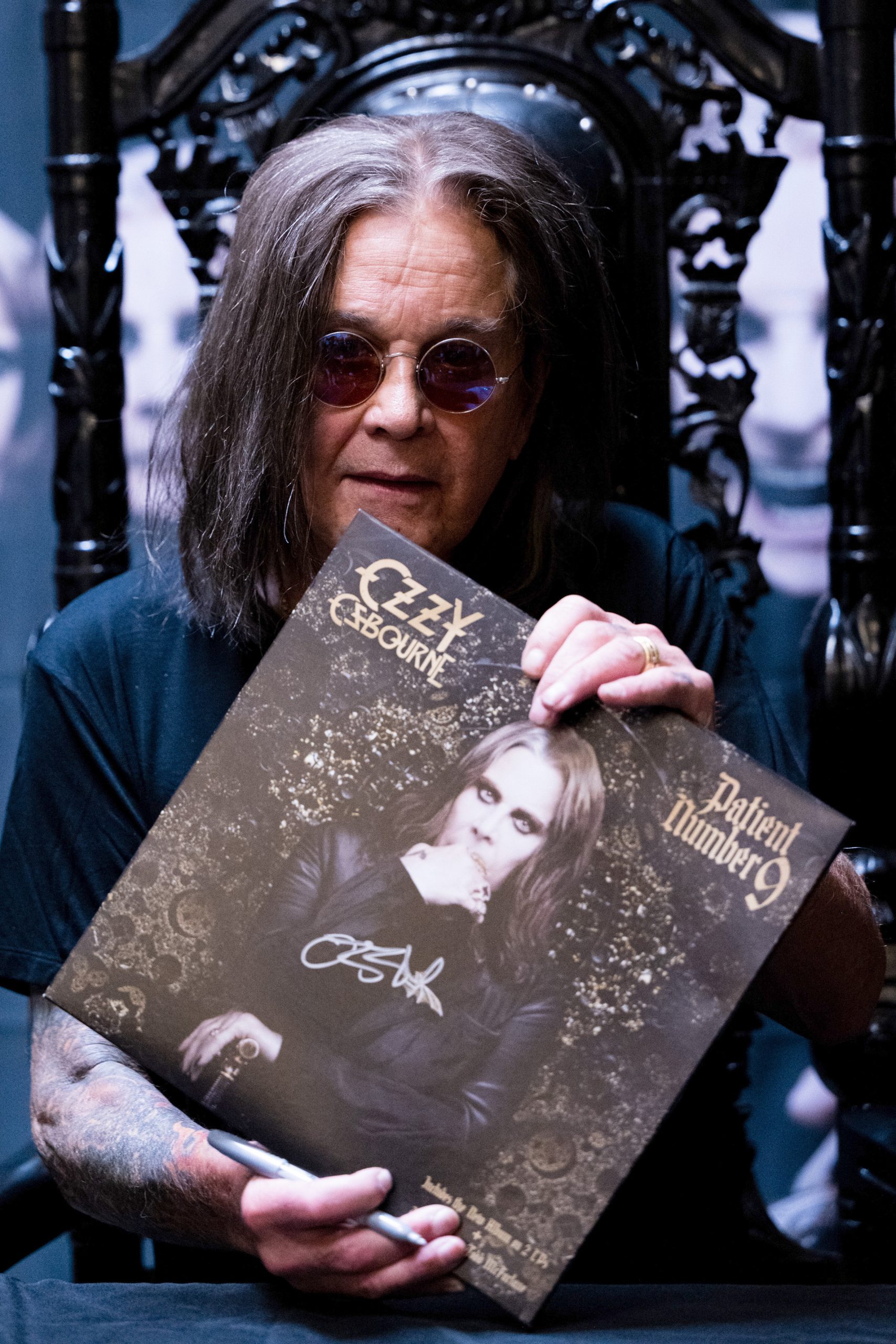 Ozzy Osbourne en 2022 con su último disco.