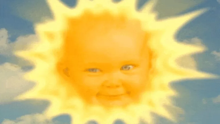 Bebé sol teletubbies