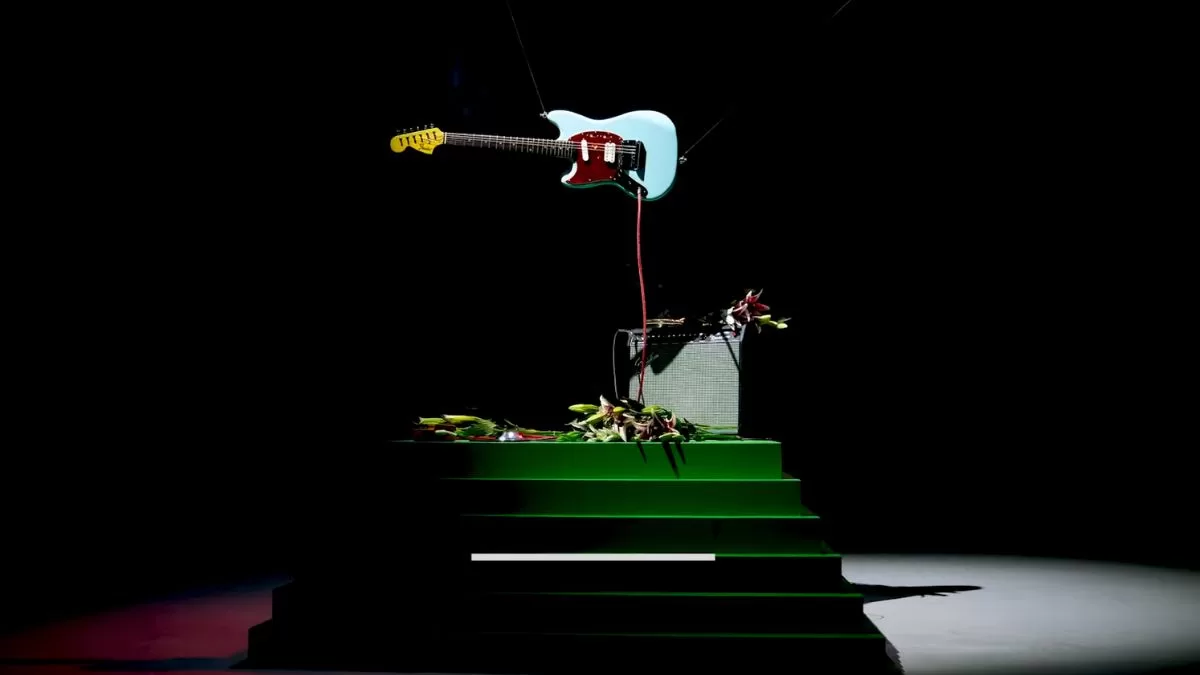 Fender Mustang Skyblue Kurt Cobain