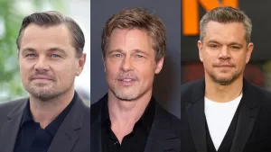 Leonardo DiCaprio, Brad Pitt, Matt Damon