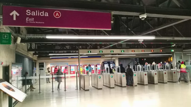 Metro de Santiago Juegos panamericanos línea 6
