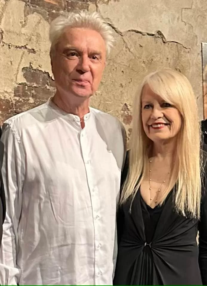 David Byrne y Tina Weymouth Foto: Chris Frantz 