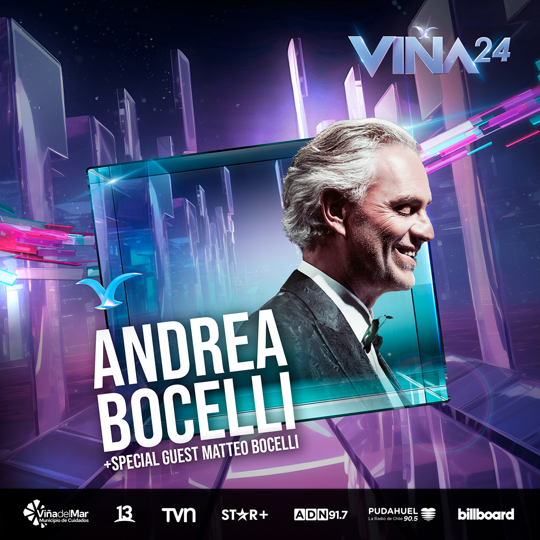 Andrea Bocelli Festival de Viña