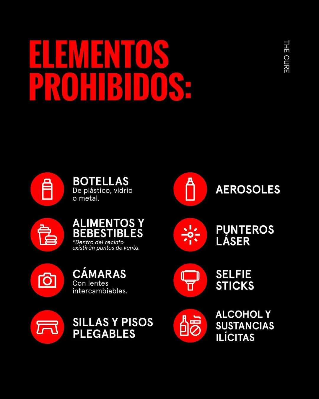 Elementos prohibidos