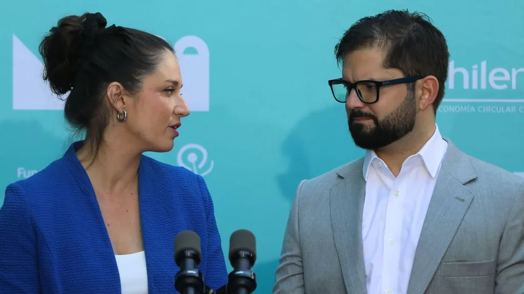 Gabriel Boric Irina Karamanos A_UNO_1423951 web