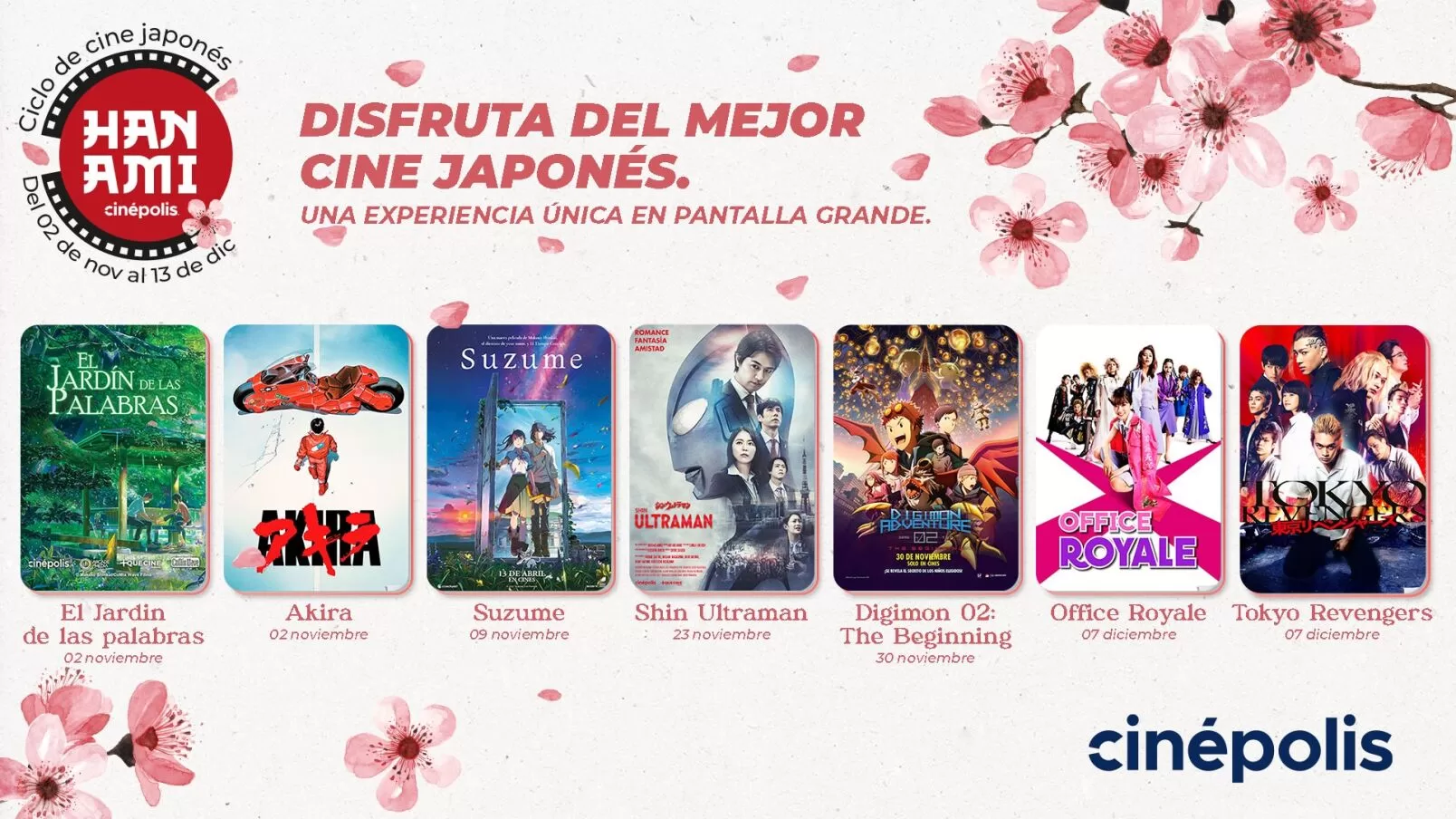 HANAMI festival cine japonés
