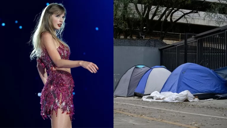 Taylor Swift fans acampando River Plate