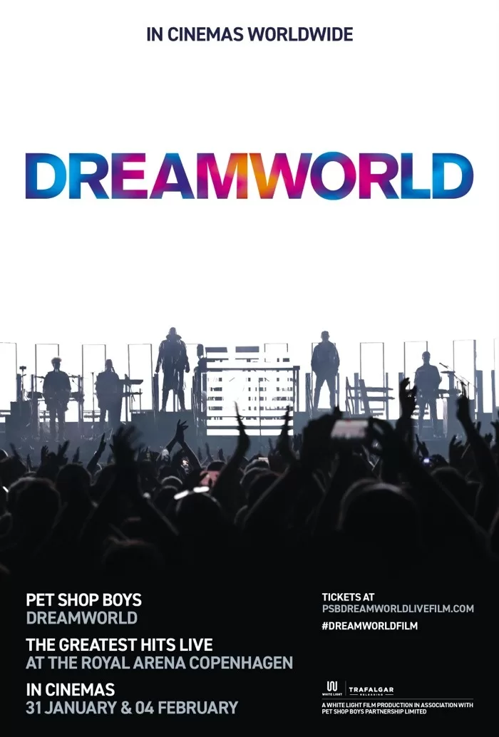 Afiche película concierto de Pet Shop Boys