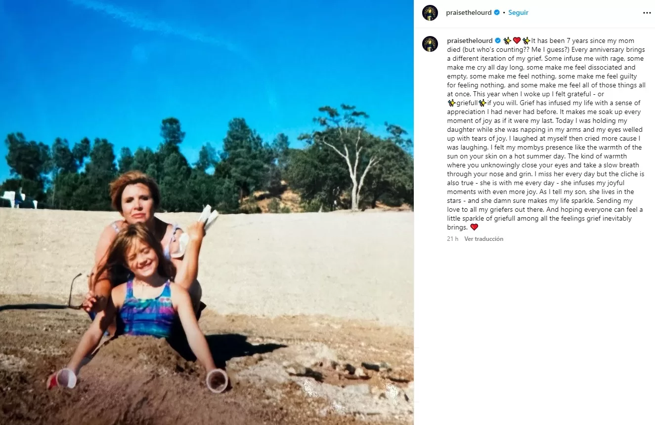 Billie Lourd en Instagram