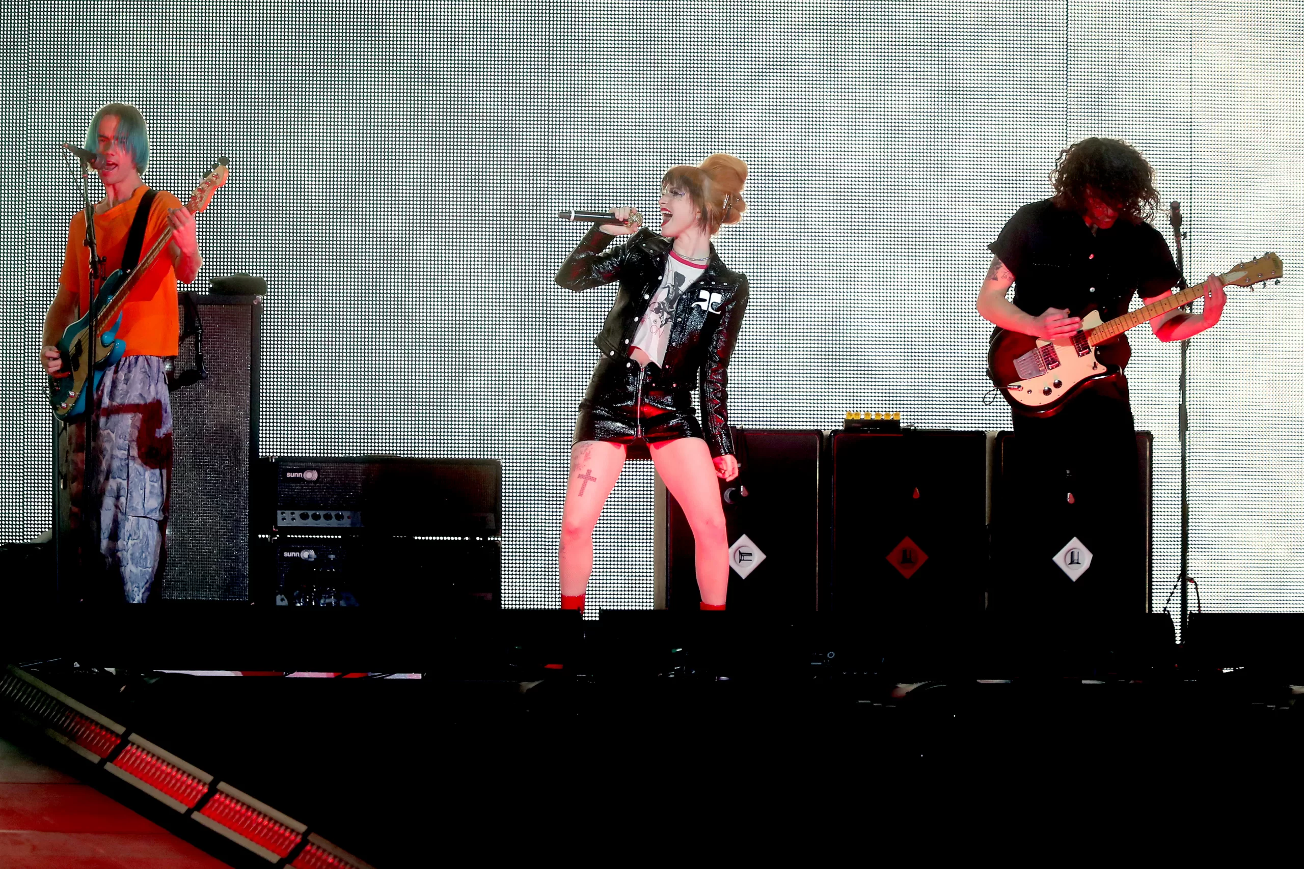 Paramore teloneando a Taylor Swift. Foto: Getty Images.