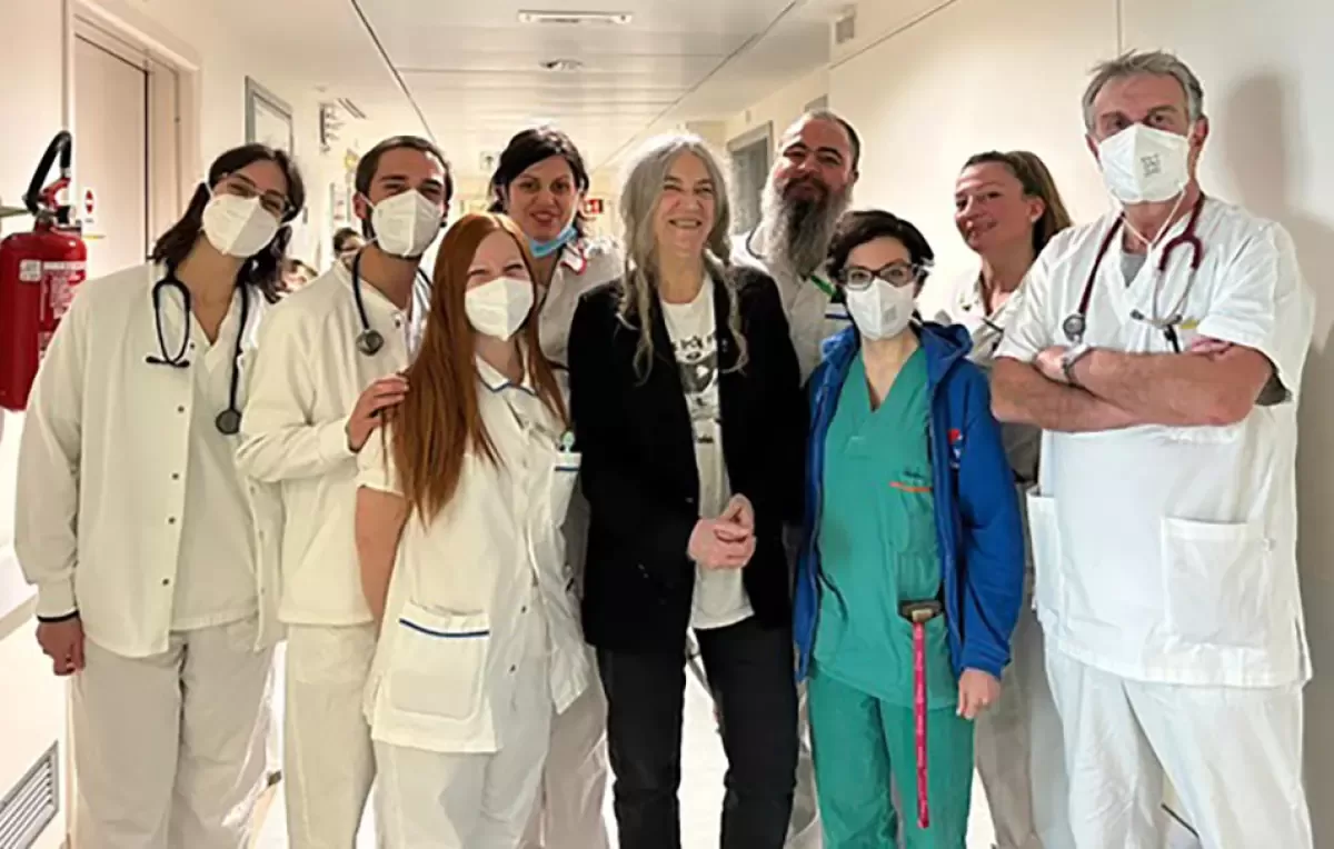 Patti Smith hospital
