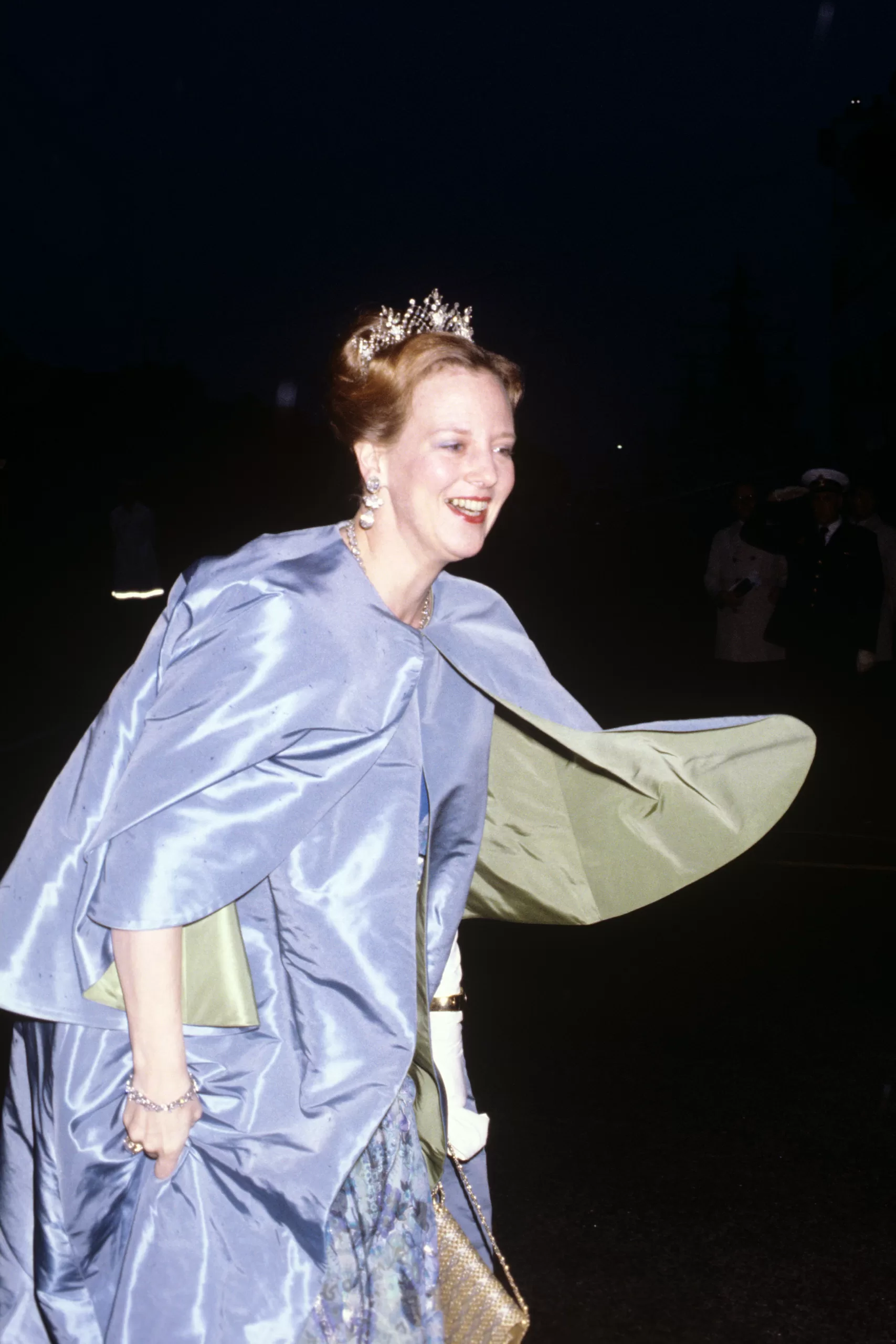 Reina Margarita II de Dinamarca en 1978. Foto: Getty Images.
