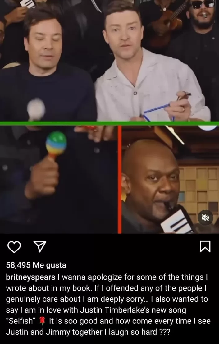 Britney Spears en Instagram