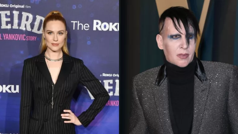 Getty Images Rachel Wood, Marilyn Manson