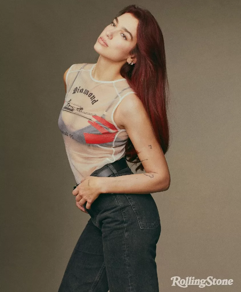 Dua Lipa para Rolling Stone