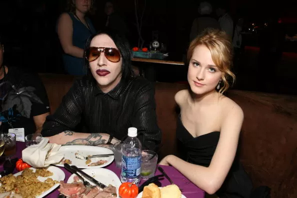 Getty Images Rachel Wood, Marilyn Manson